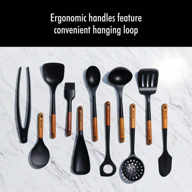 Staub - Wooden and silicone kitchen utensils - accessory