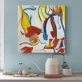thumbnail image 3 of Póster de Willem De Kooning, artista, pintura abstracta negra, póster de pintor, impresión artística, foto de pared, póster para colgar, imagen, decoración de dormitorio familiar, regalo, 20 x 20, 3 of 5