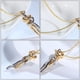 thumbnail image 2 of GOOHOCHY 1 collar elegante con colgante de figura de pareja para el Día de San Valentín, 2 of 7