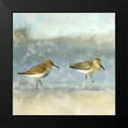 thumbnail image 2 of Allen, Kimberly 20x20 Black Modern Framed Museum Art Print Titled - Sandpipers, 2 of 5