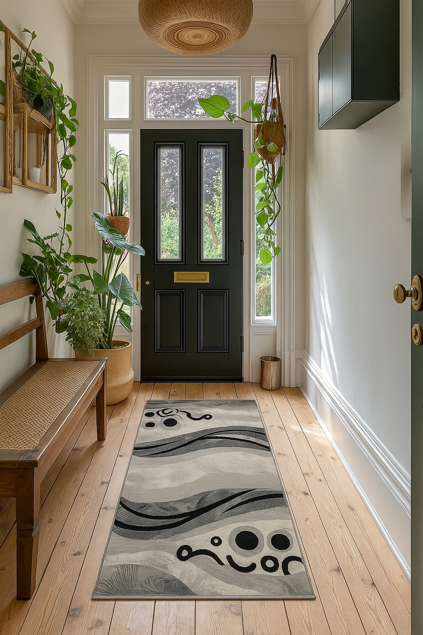 Montage Rug Rug Branch Montage Collection Modern Abstract Runner Area Rug - Walmart.ca