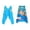 Color6-Blue, variant on Hellosay Beach Towels for Teen Girls Toddler Dry Fast Bathrobe Cute Dog Print Snap Button Bath Keep Warm after Swim 27"x61"