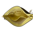 thumbnail image 5 of Tory Burch Women's 168307 Blake Swingpack Pebbled Leather Crossbody Shoulder Bag (Lemon Sugar), 5 of 5
