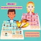 thumbnail image 5 of Tablero de madera Guess Game Who Am I Toy Guessing para niños mayores de 3 años, 5 of 6