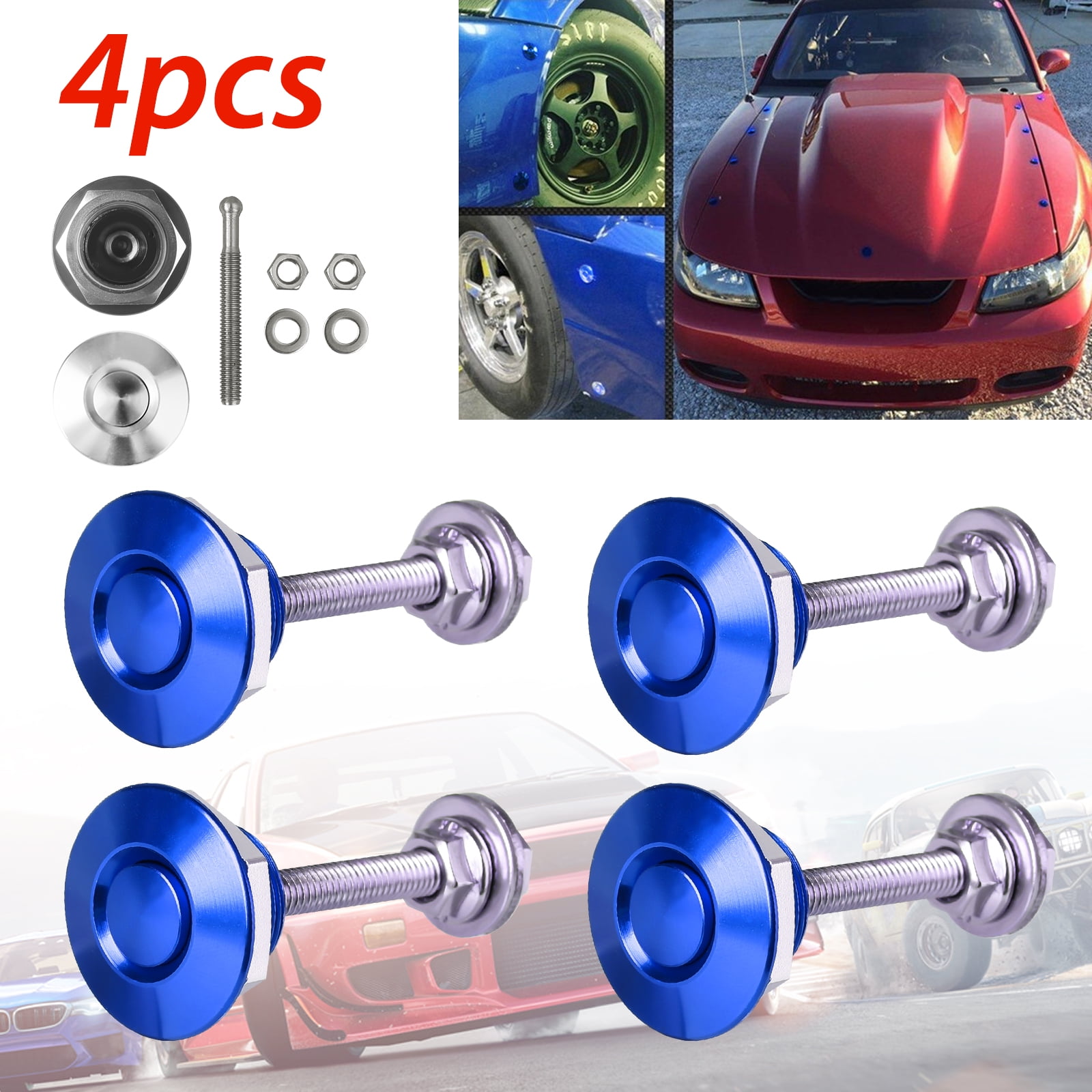 Quick Latch for Hood Bumper DIY 