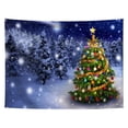 thumbnail image 1 of Tapiz decorativo de pared para árbol de Navidad, 150 x 130 cm, microtela, 1 of 2