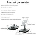 thumbnail image 4 of USB-C Stand Docking Station Tablet Phone Folding Stand with 4K PD 100W USB 2.0 Ports ,Easy to Use, 4 of 7