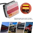thumbnail image 4 of 12V Tail Lights,12V Super Bright Trailer Rear Light,12V Waterproof Super Bright Trailer 16LED Taillight Rear Light Lamp With Manget, 4 of 8
