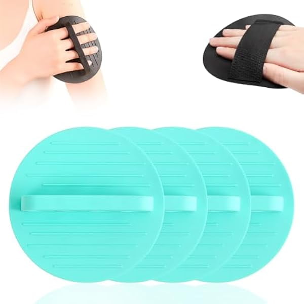 wonima11 2/4 Counts Shower and Bath Tool, 2025 Upgraded Exfoliating Body Scrubber Set, Deep Cleansing Shower and Bath Tool, for Massage and Removing Dead Skin, for All Skin Types (Green-4pcs)