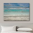 thumbnail image 3 of wall26 Canvas Print Wall Art Tropical Bright Beach on Wood Panels Marine Life Nature Photography Modern Art Nautical Scenic Relax/Calm Multicolor Ultra for Living Room, Bedroom, Office - 32"x48&, 3 of 5