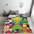 thumbnail image 5 of Looney Tunes Cartoons Blanket Super Soft Cozy Throw Blanket Fuzzy Comfy Flannel Blanket Warm Plush Blankets For Couch, Sofa, Bed 50"X40", 5 of 8
