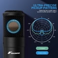 thumbnail image 4 of Sound and Microphone Set Professional Sound Cardioid Condenser Microphone Set with Basic Accessories Luxury Audio Microphone Kit for Live Streaming Gaming Entertainment (Black), 4 of 5