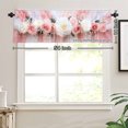 thumbnail image 3 of Rod Pocket Polyester kitchen Curtain Valances for Windows For Indoor Living Room Bedroom Kitchen Decoration 54x18 inch, 3 of 5