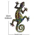 thumbnail image 2 of Décoration Murale en Métal Gecko pour Usage Intérieur Ou Extérieur, 2 of 5