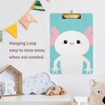 thumbnail image 5 of FMSHPON Axolotl Cartoon Clipboard Hardboard Wood Nursing Clip Board and Pull for Standard A4 Letter 13x9 inches, 5 of 5