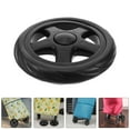 thumbnail image 2 of 4 piezas de ruedas de plástico de repuesto para silla de ruedas ruedas delanteras andador antideslizante ruedas de repuesto ruedas universales accesorios de ruedas de repuesto para silla de ruedas, 2 of 7