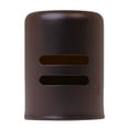 thumbnail image 2 of Westbrass 1-5/8" x 2-1/4" Solid Brass Air Gap Cap Kit, Non-Skirted, Oil Rubbed Bronze, 2 of 6