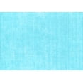 thumbnail image 1 of Ahgly Company Indoor Rectangle Solid Light Blue Modern Area Rugs, 5' x 8', 1 of 4