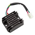 thumbnail image 5 of Universal 4 Wire Full Wave Black Motorcycle Regulator Rectifier 12V DC Bike Quad,1x 4 Wire Regulator Rectifier,black, 5 of 5
