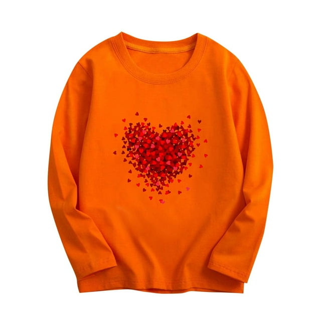 COM1950s Robe à Manches Longues, Robe de la Saint-Valentin, Mode Fille et Garçon Décontractée Enfants Manches Longues Imprimée, Robe à Manches Longues Filles, Robe de la Saint-Valentin Filles, Robe de la Saint-Valentin Filles
