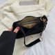thumbnail image 2 of Bolso vagabundo de moda para mujer, bolso informal con cremallera para la axila, para regalo de cumpleaños (negro) Ndcxsfigh Para Estrenar, 2 of 8