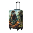 thumbnail image 2 of Balery Luggage Cover Forest Meditating Gorilla Print Suitcase Covers for Luggage Elastic Washable Suitcase Protector Fits 18-32 Inch Luggage-Small, 2 of 9