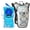 Pearl White, variant on Reflective Hydration Backpack, Hydration Pack - Water Backpack with 2L Hydration Bladder, Essential for Festivals - Rave Hydration Pack for Hiking, Running, Cycling, and Festivals