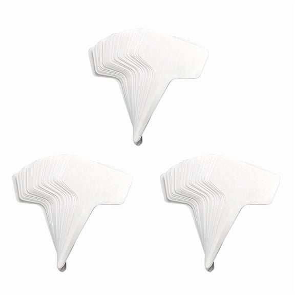 150pcs Plastic Plant T-Type Tags Markers Nursery Garden Decoration Tags for Plants Garden Decor Gardening Label
