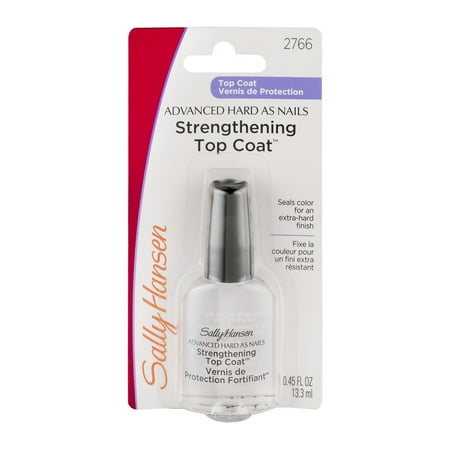 sally hansen clear top coat