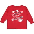 thumbnail image 3 of Inktastic Tis the Season to Tailgate with Helmets and Football Boys or Girls Long Sleeve Toddler T-Shirt, 3 of 5