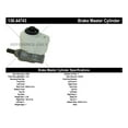 thumbnail image 4 of Centric 130.44743 Premium Brake Master Cylinder Fits select: 2005-2008 TOYOTA TACOMA, 4 of 4