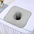 thumbnail image 6 of Gazechimp Massage Table Towel Protector Coverlet Skin Lying Down Towel for Massage Bed light grey, 6 of 8