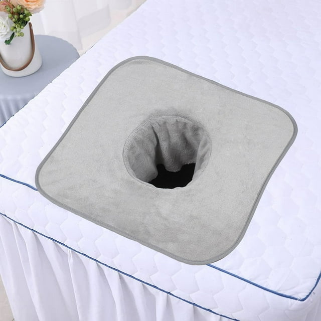 Toalla de mesa de salón Salvador absorbente lavable reutilizable fibra gris claro