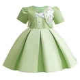 thumbnail image 2 of Girl Dress with Coat Christmas Birthday Princess Flower Princess Outfits, 2-9Y, 2 of 6