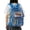 Blue, variant on MuXiKeJi Clothes Clear Bookbag with Chest Strap, 17" Heavy Duty See Through Backpack with Anti-theft Hook & S-shaped Shouler Straps, Large Clear Bags for Work Sport School Travel