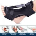 thumbnail image 4 of PULLIMORE 1PCS Plantar Fasciitis Night Splint Adjustable Foot Orthotic Brace Effective Relief from Plantar Fasciitis Pain, 4 of 10
