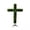 A, variant on Foldable Cross Christmas Tree 150cm - Pre-Lit Outdoor Artificial Tree with LED Lights, Waterproof Religious Holiday Decor for Yard/Patio, Includes Silk Scarf & Wood Ring
