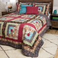 thumbnail image 2 of Greenland Home Fashions  Colorado Cabin Cotton Oversized Bonus 5-piece Quilt Set, 2 of 5