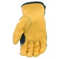 thumbnail image 3 of Guantes de trabajo John Deere JD00008-L de piel de ciervo de grano superior, 3 of 9
