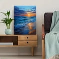 thumbnail image 5 of Qisvanset 12x16 Inch Meadow Sunrise Landscape Canvas Print Wall Art, 5 of 5