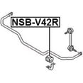 thumbnail image 2 of Febest REAR STABILIZER BAR BUSHING D20 # NSB-V42R OEM 54613-CK010, 2 of 2
