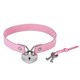 thumbnail image 2 of Gargantilla con candado de metal y corazón para mujer, collar de piel sintética negra, gargantilla gótica con candado para el cuello, joyería gótica para mujer, color negro, 2 of 5