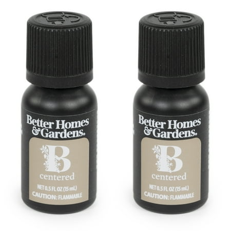 Better Homes & Gardens 100% Pure Essential Oil: B Centered, 15mL, 2-Pack