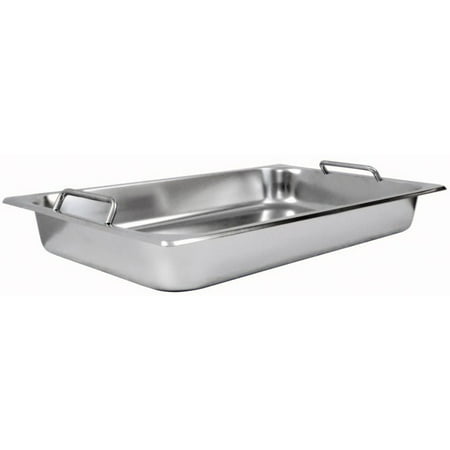 

Straight sided Steam Pan Full size 2 1/2 25 Gauge Stainless Steel