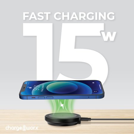 Chargeworx - Magnetic Mount for Most Cell Phones - Black