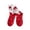 B, variant on Wutalume Women's Christmas Cute Cartoon Socks - Mid-Calf Warm Cozy Socks for Fall Winter, Soft Novelty Holiday Socks