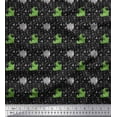 thumbnail image 1 of Soimoi Rayon Fabric Geometric Shapes,Crocodile & Rhinoceros Kids Fabric Prints by Yard 42 Inch Wide, 1 of 3
