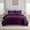 Plum, variant on Qatan King Quilt Bedding Set - Lightweight Quilted Bedspread King Size, Bed Quilt (Plum)