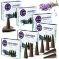 thumbnail image 3 of Lavender Incense Cones - Total 60 Cone Incense - Six Packs of 10 Insence Cones - Incense Cones Scented - Cone Incense Scents - Insense Cones - Inscent Cones, 3 of 8