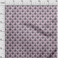 thumbnail image 2 of oneOone Cotton Poplin Fabric Stripe Ikat Print Fabric By The Yard 56 Inch Wide, 2 of 4